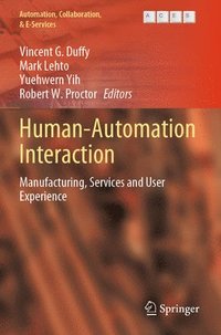 bokomslag Human-Automation Interaction