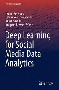 bokomslag Deep Learning for Social Media Data Analytics