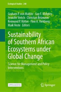 bokomslag Sustainability of Southern African Ecosystems under Global Change