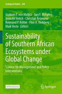 bokomslag Sustainability of Southern African Ecosystems under Global Change