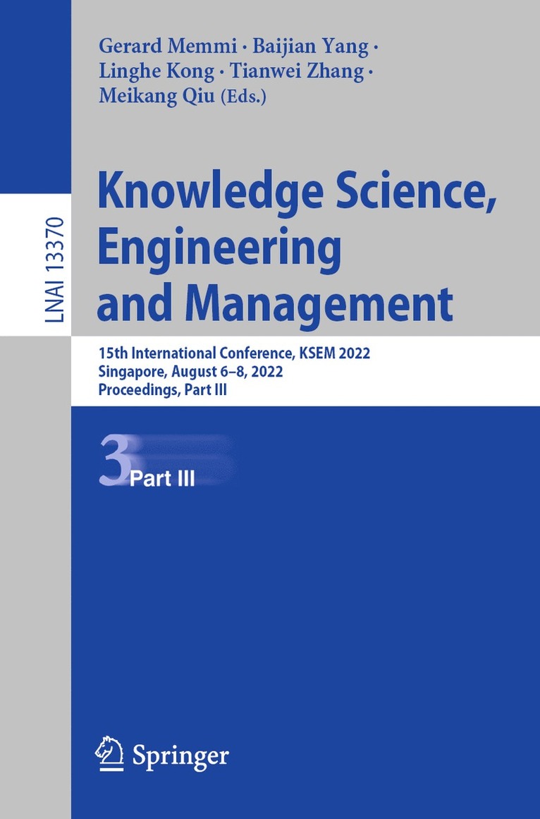 Knowledge Science, Engineering and Management 1