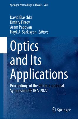 bokomslag Optics and Its Applications