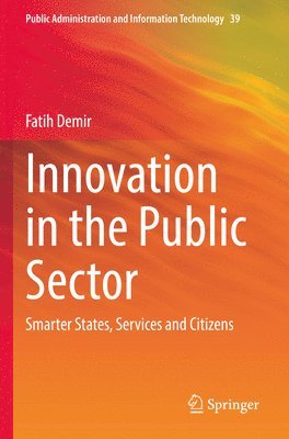 Fatih Demir - Innovation in the Public Sector, Häftad
