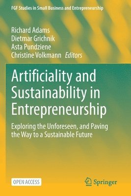 bokomslag Artificiality and Sustainability in Entrepreneurship