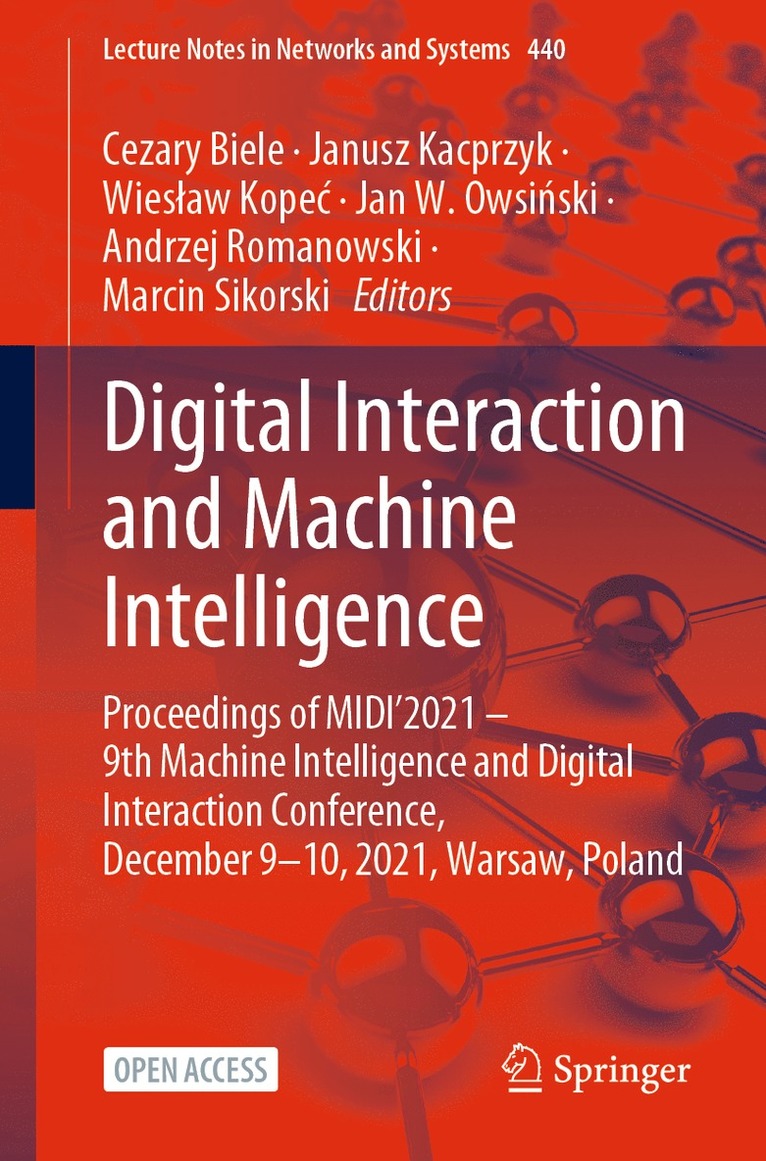 Digital Interaction and Machine Intelligence 1