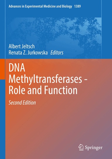 Albert Jeltsch, Renata Z. Jurkowska - DNA Methyltransferases - Role and Function, Häftad