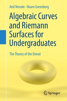 Algebraic Curves and Riemann Surfaces for Undergraduates 1