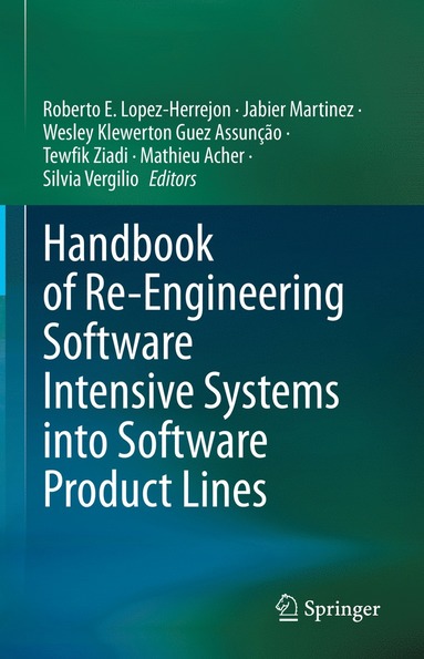 bokomslag Handbook of Re-Engineering Software Intensive Systems into Software Product Lines