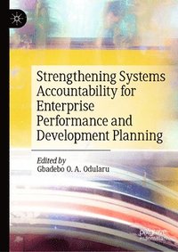 bokomslag Strengthening Systems Accountability for Enterprise Performance and Development Planning