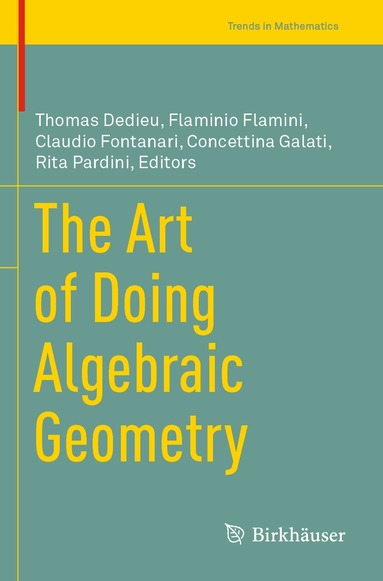 Thomas Dedieu, Flaminio Flamini, Claudio Fontanari, Concettina Galati, Rita Pardini - Art of Doing Algebraic Geometry, Häftad