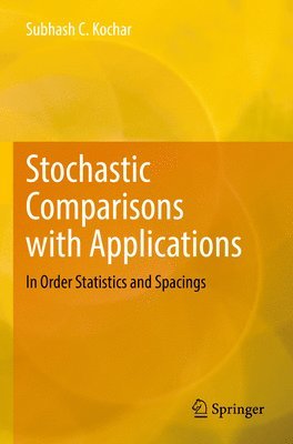 Stochastic Comparisons with Applications 1