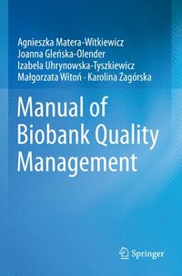 bokomslag Manual of Biobank Quality Management