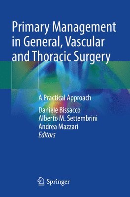 bokomslag Primary Management in General, Vascular and Thoracic Surgery