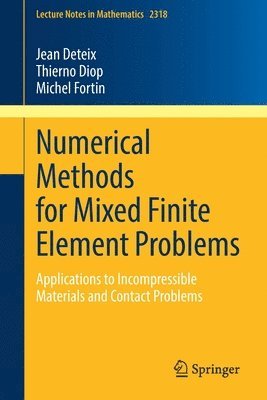 Numerical Methods for Mixed Finite Element Problems 1