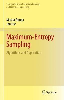 Maximum-Entropy Sampling 1