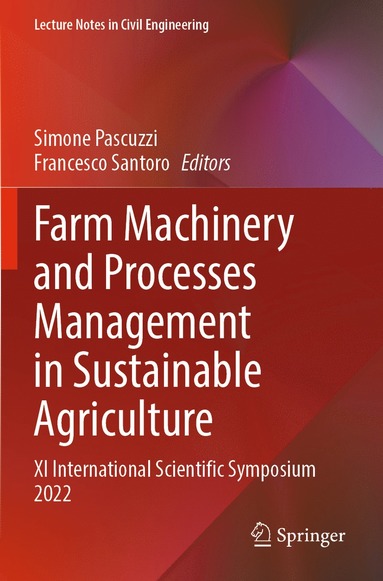 bokomslag Farm Machinery and Processes Management in Sustainable Agriculture