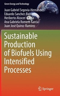 bokomslag Sustainable Production of Biofuels Using Intensified Processes