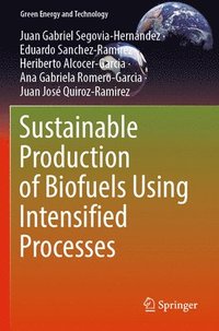 bokomslag Sustainable Production of Biofuels Using Intensified Processes