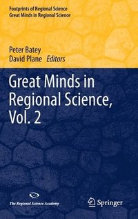 bokomslag Great Minds in Regional Science, Vol. 2
