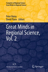 bokomslag Great Minds in Regional Science, Vol. 2