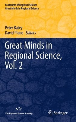 Great Minds in Regional Science, Vol. 2 1