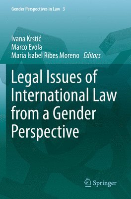 bokomslag Legal Issues of International Law from a Gender Perspective