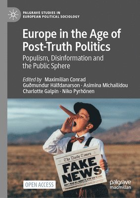 bokomslag Europe in the Age of Post-Truth Politics