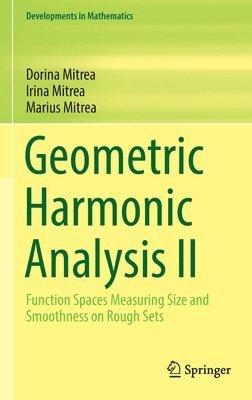 Geometric Harmonic Analysis II 1