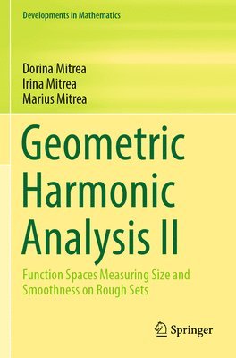 Geometric Harmonic Analysis II 1