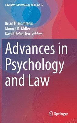 bokomslag Advances in Psychology and Law