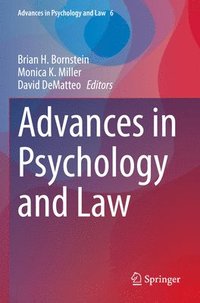 bokomslag Advances in Psychology and Law