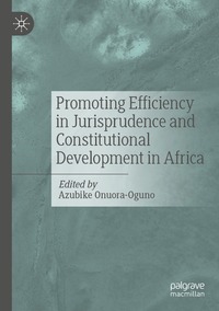 bokomslag Promoting Efficiency in Jurisprudence and Constitutional Development in Africa