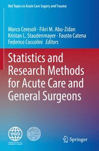 bokomslag Statistics and Research Methods for Acute Care and General Surgeons