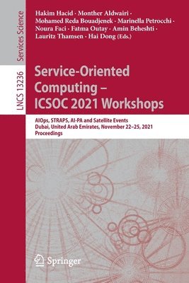 Service-Oriented Computing  ICSOC 2021 Workshops 1