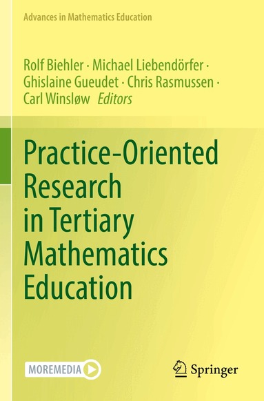 Rolf Biehler, Michael Liebendörfer, Ghislaine Gueudet, Chris Rasmussen, Carl Winsløw - Practice-Oriented Research in Tertiary Mathematics Education, Häftad