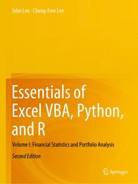 bokomslag Essentials of Excel VBA, Python, and R