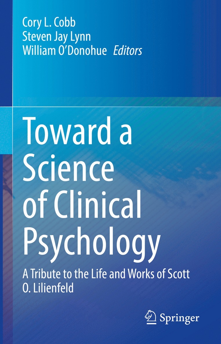 Toward a Science of Clinical Psychology