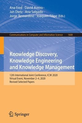 bokomslag Knowledge Discovery, Knowledge Engineering and Knowledge Management