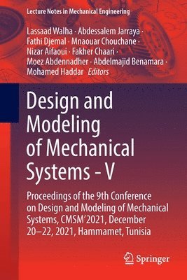 Design and Modeling of Mechanical Systems - V 1