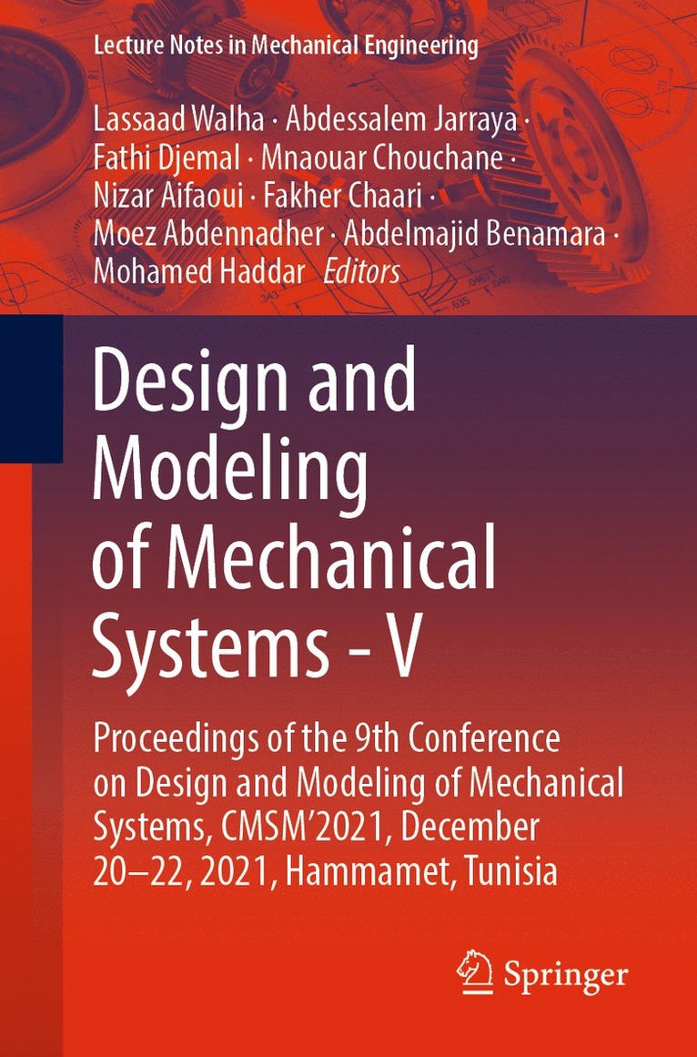 Design and Modeling of Mechanical Systems - V 1