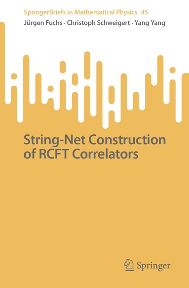 Jürgen Fuchs, Christoph Schweigert, Yang Yang - String-Net Construction of RCFT Correlators, Häftad