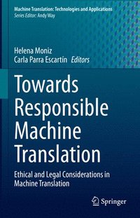 bokomslag Towards Responsible Machine Translation