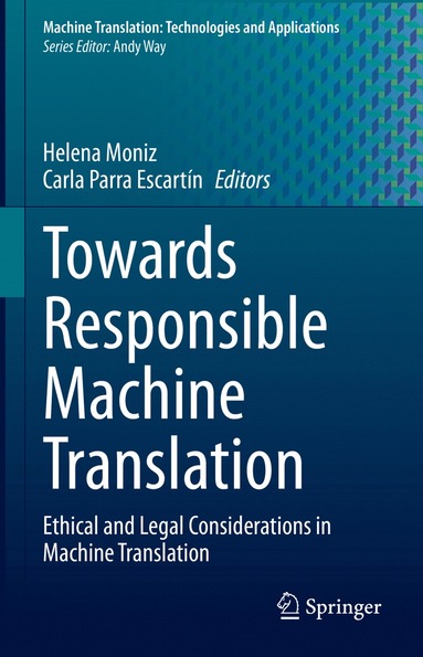 bokomslag Towards Responsible Machine Translation