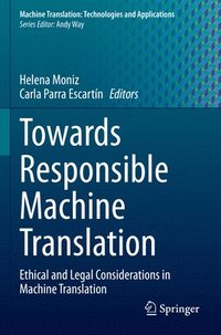 bokomslag Towards Responsible Machine Translation