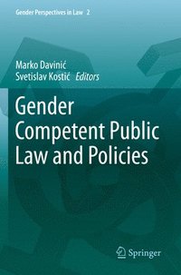 bokomslag Gender Competent Public Law and Policies