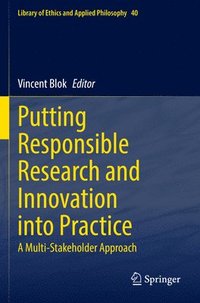 bokomslag Putting Responsible Research and Innovation into Practice