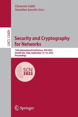 bokomslag Security and Cryptography for Networks