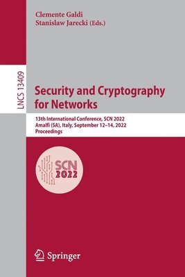 Security and Cryptography for Networks 1