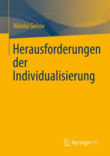 bokomslag Herausforderungen der Individualisierung