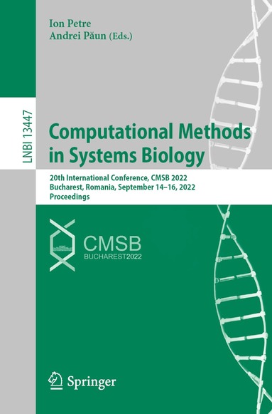 Ion Petre, Andrei Păun - Computational Methods in Systems Biology, Häftad